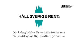 Håll Sverige rent